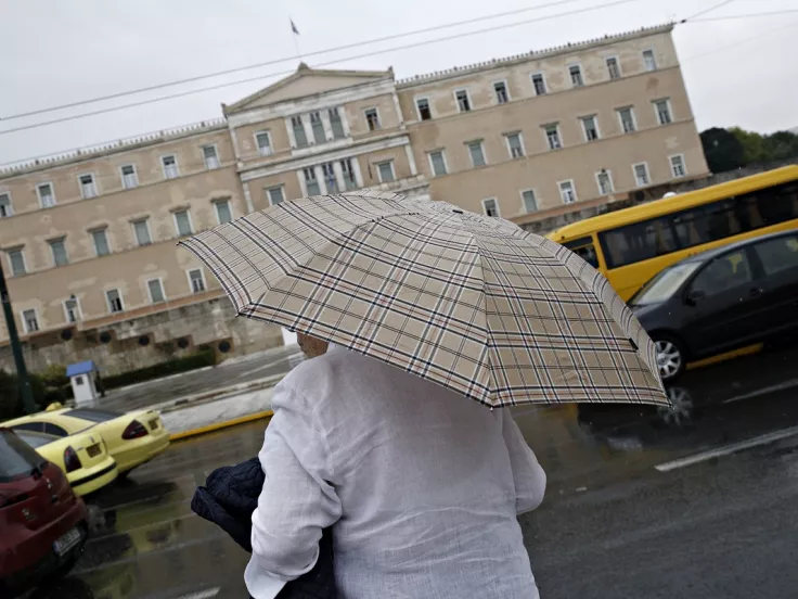 Βροχόπτωση στην Αθήνα
