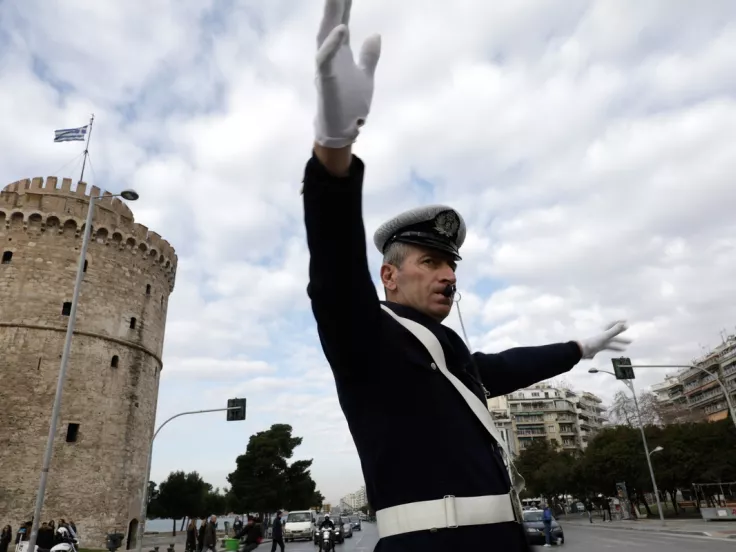 Τροχονόμος στη Θεσσαλονίκη