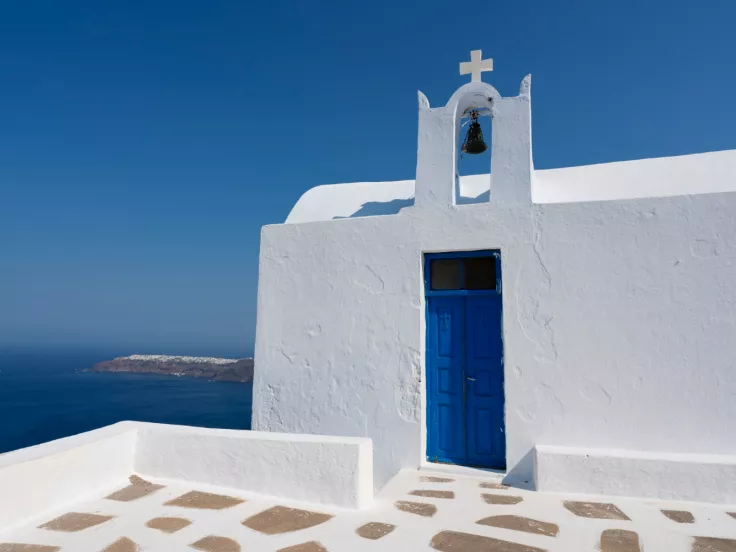 Εκκλησία στη Σαντορίνη