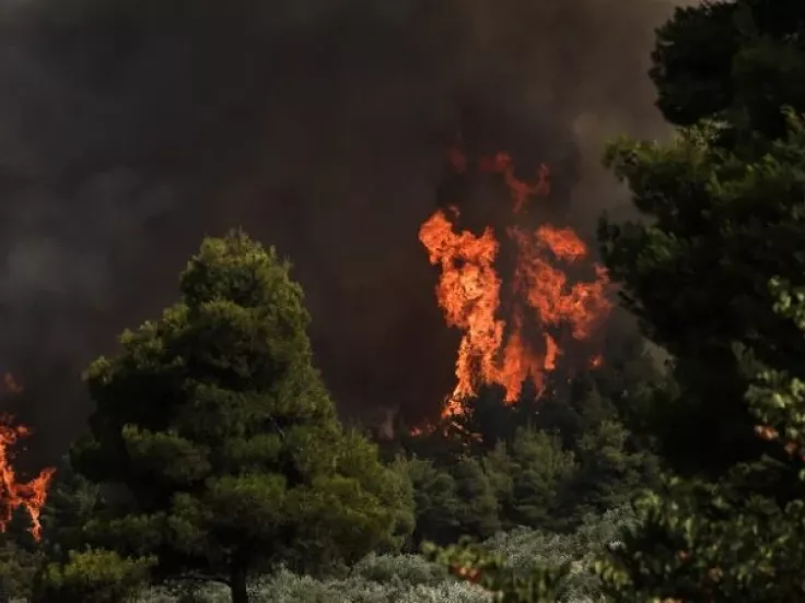 Πυρκαγιά στην Κέρη