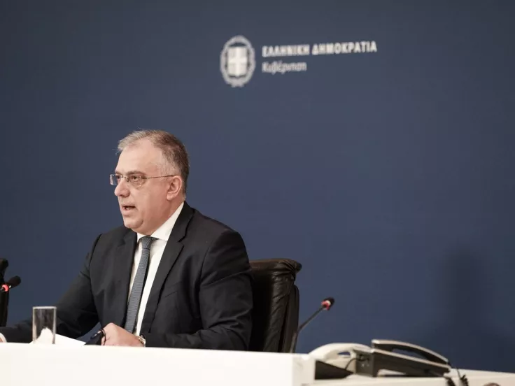 Ο υπουργός Προστασίας του Πολίτη, Τάκης Θεοδωρικάκος