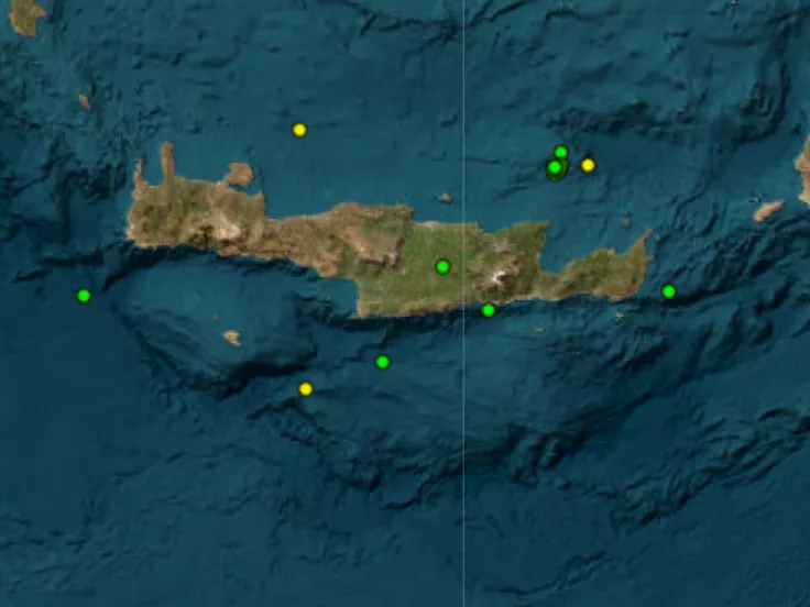 Σεισμός στα ανοιχτά της Κρήτης