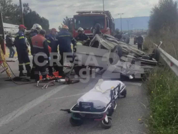 Τροχαίο στα Χανιά