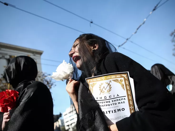 Διαμαρτυρία καλλιτεχνών