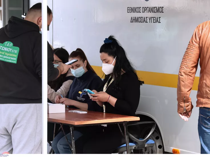 Τα δωρεάν σημεία για ράπιντ τεστ κορονοϊού