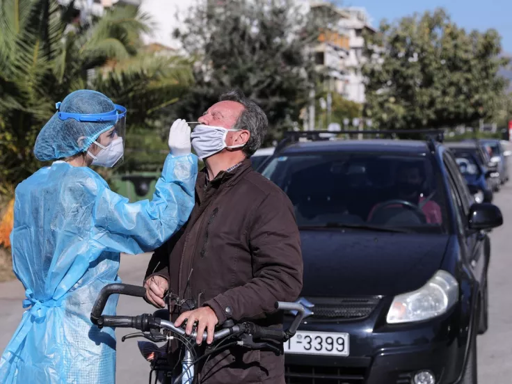 Τα δωρεάν σημεία για ράπιντ τεστ κορονοϊού