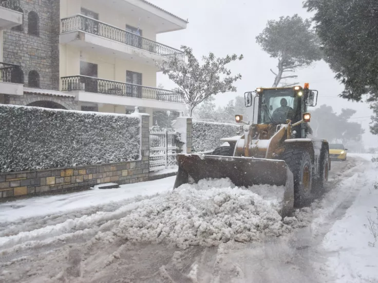 Χιόνια στην Αθήνα