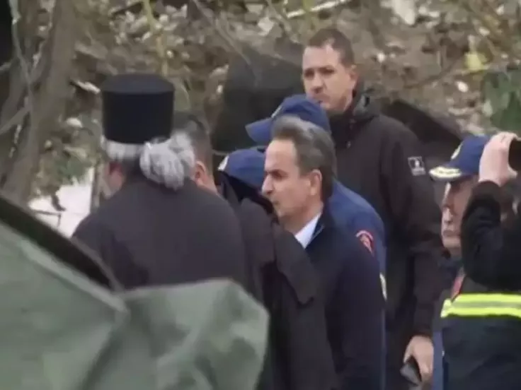 Μητσοτάκης στα Τέμπη