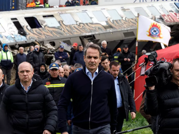 Δηλώσεις Μητσοτάκη για την τραγωδία στα Τέμπη