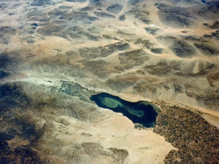 Η μεγαλύτερη λίμνη της Καλιφόρνιας Salton Sea