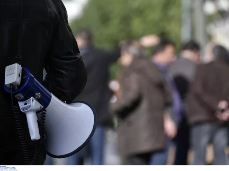 Θεσσαλονίκη: Συγκέντρωση διαμαρτυρίας οικοδόμων