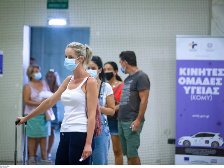 Τα δωρεάν σημεία για ράπιντ τεστ κορονοϊού