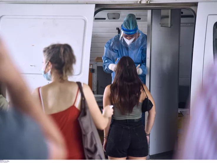 Τα δωρεάν σημεία για ράπιντ τεστ κορονοϊού