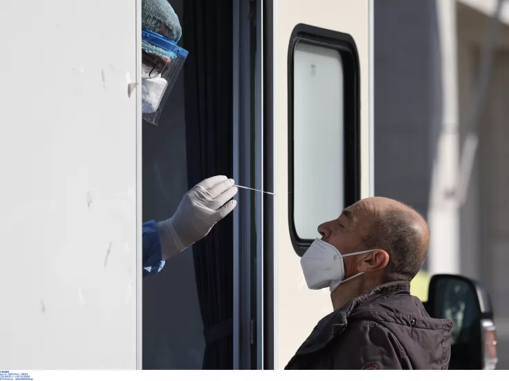 Τα δωρεάν σημεία για ράπιντ τεστ κορονοϊού