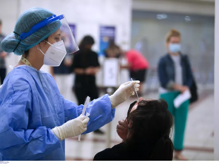 Τα δωρεάν σημεία για ράπιντ τεστ κορονοϊού