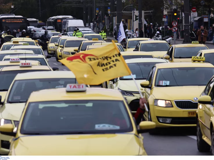 Χωρίς ταξί και σήμερα η Αττική: Συνεχίζεται η απεργία του ΣΑΤΑ