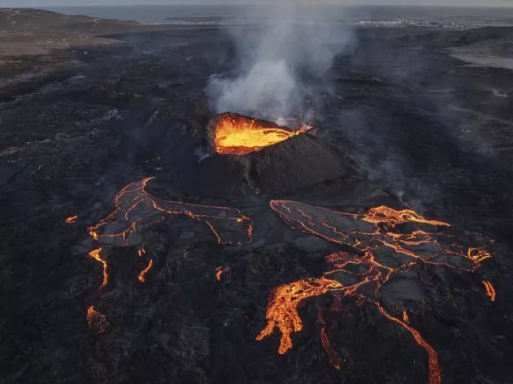 Ηφαίστειο στο Γκρίνταβικ της Ισλανδίας