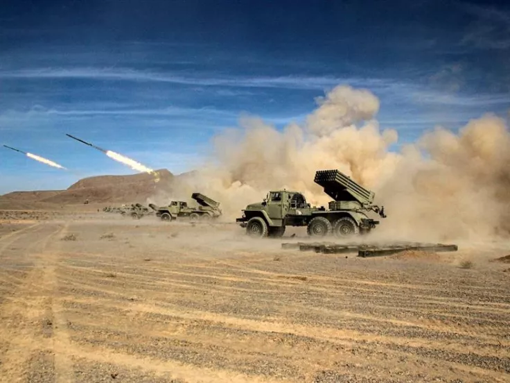 Στρατιωτική άσκηση του Ιράν (Iranian Army via AP)