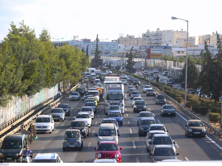 Κίνηση στον Κηφισό και δρόμοι