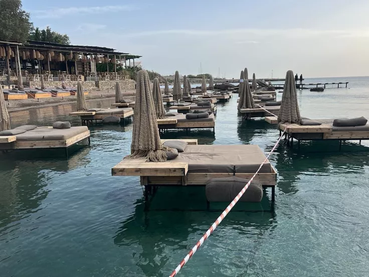 beach bar στη Ρόδο