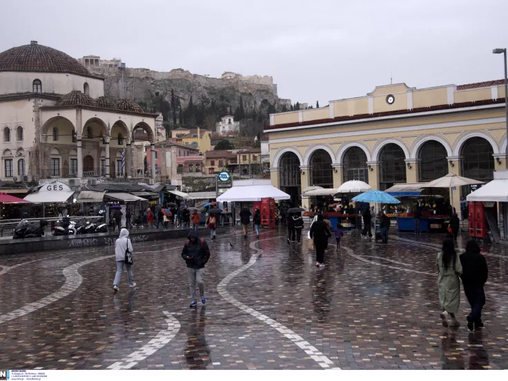 κακοκαιρία στην Αθήνα