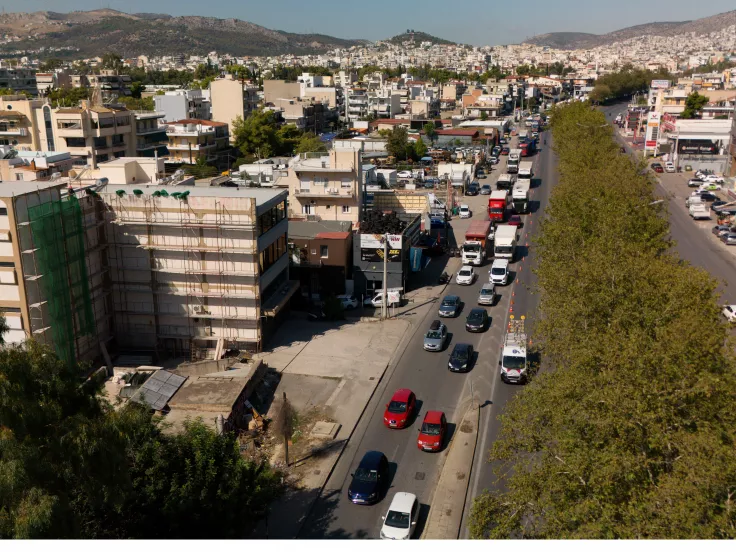 Κυκλοφορικές ρυθμίσεις: Σε ισχύ από το βράδυ στη Λεωοφόρο Αθηνών