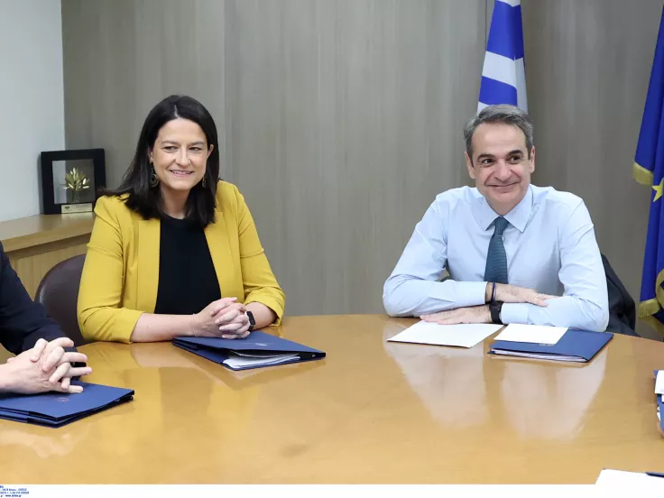 Υπουργείο Εργασίας: Ολοκληρώθηκε η συνάντηση Μητσοτάκη-Κεραμέως