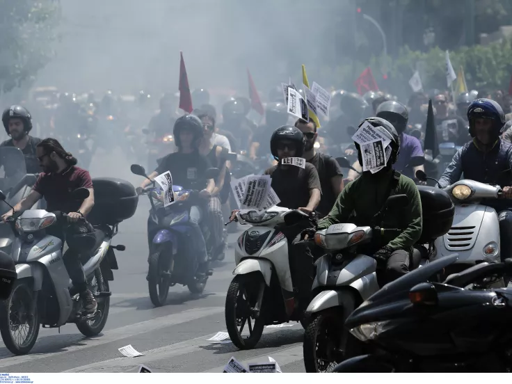 Στους δρόμους σήμερα οι διανομείς - Πανελλαδική 24ωρη απεργία