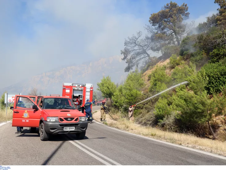 Φωτιά στην Χίο