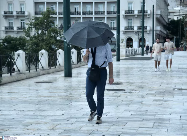 Καιρός με δύο «πρόσωπα»: Ζέστη, βροχές και ισχυροί άνεμοι σήμερα