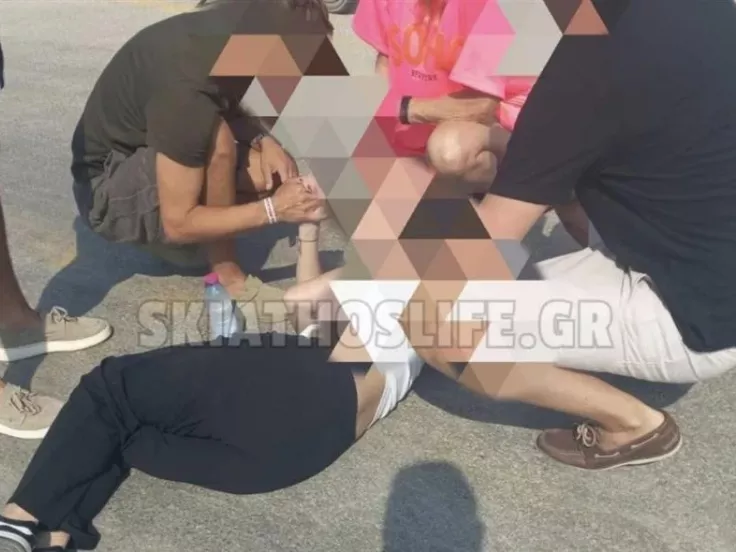 Σοκ στην Σκιάθο: Γυναίκα παρασύρθηκε και τραυματίστηκε από την τουρμπίνα αεροπλάνου