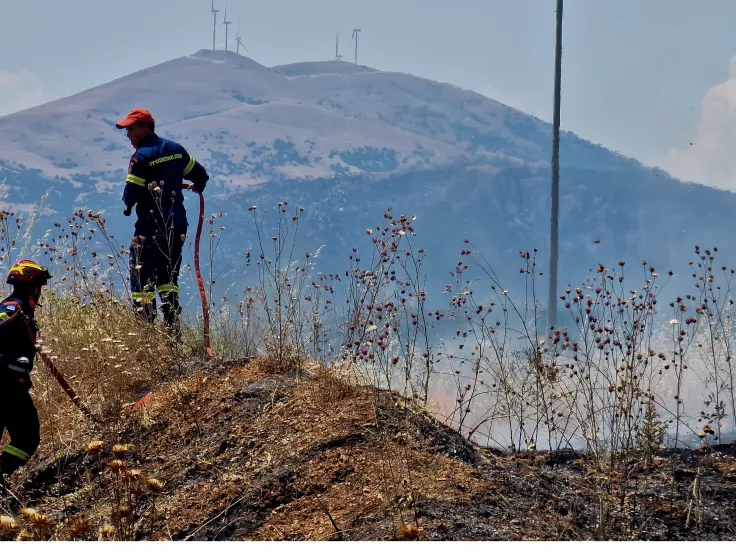 Συναγερμός για φωτιά: Υψηλός κίνδυνος το Σάββατο, σύμφωνα με τον χάρτη πρόβλεψης