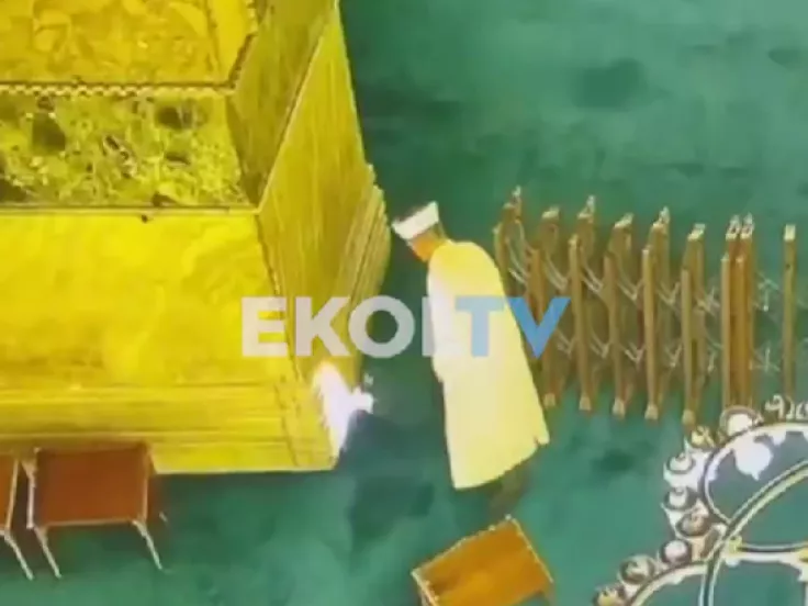 Απόπειρα εμπρησμού στην Αγία Σοφία - Συνελήφθη ο δράστης (βίντεο)