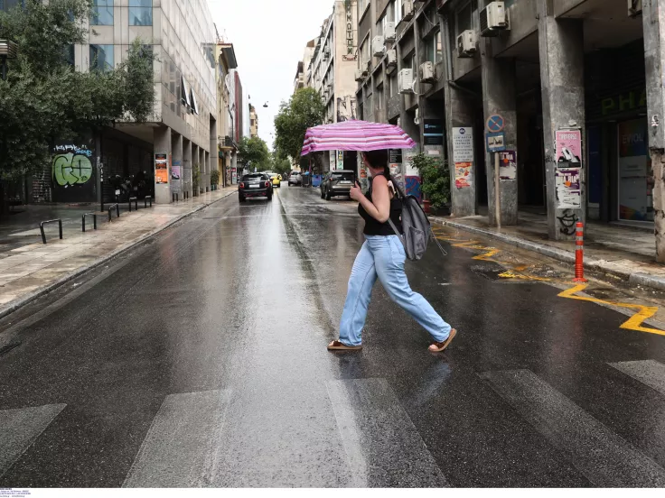 Βροχή στην Αθήνα