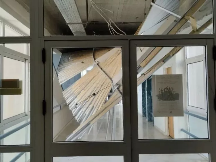Κατέρρευσε οροφή στο Παιδαγωγικό Τμήμα Ιωαννίνων 
