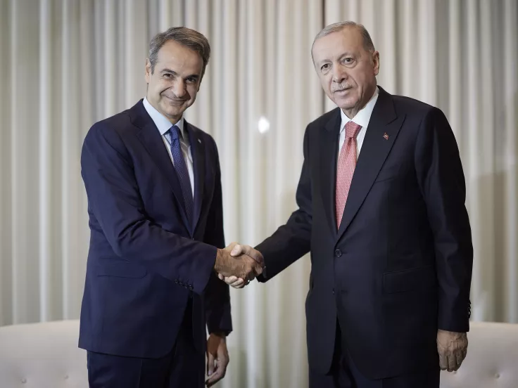 Απόψε το κρίσιμο τετ α τετ Μητσοτάκη - Ερντογάν στη Νέα Υόρκη