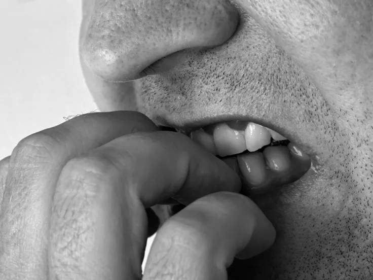 Nail biting
