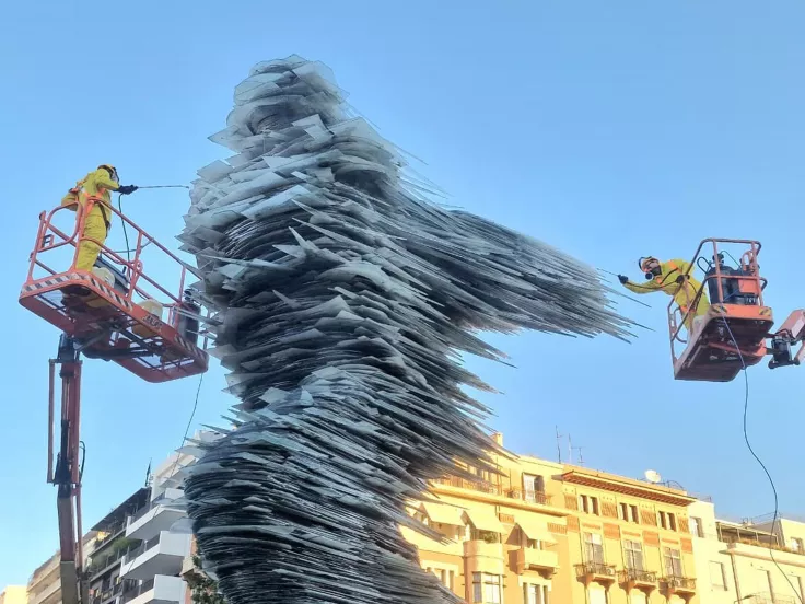 Δρομέας γλυπτό