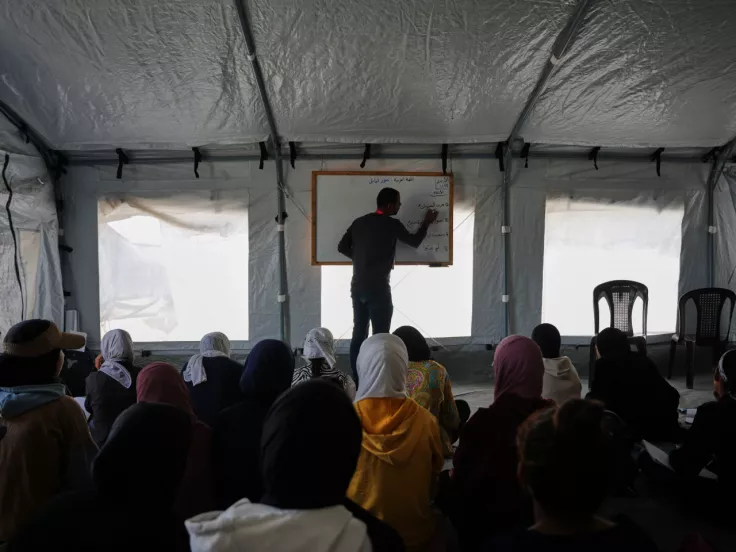 Γάζα: Μαθητές επιστρέφουν σε αυτοσχέδια σχολεία - Χωρίς βιβλία και τετράδια