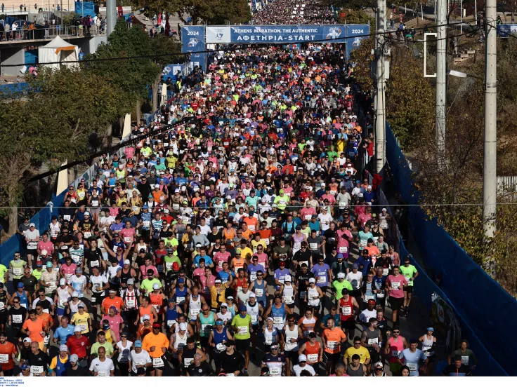 Μαραθώνιος Αθήνας: Τι ώρα κλείνουν σήμερα οι δρόμοι