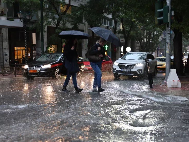 Βροχές στην Αθήνα