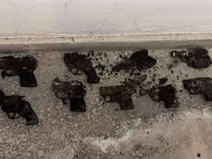 ΑΤ Κυψέλης: Βρέθηκε οπλοστάσιο κατά τη διάρκεια εργασιών στην αποχέτευση