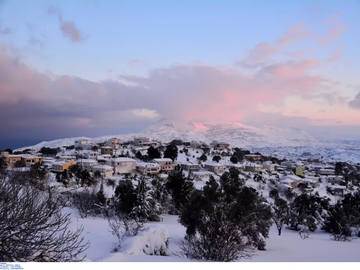 Εύβοια: Το «έστρωσε» Παραμονή Πρωτοχρονιάς (εικόνες, βίντεο)