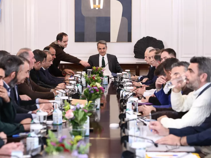 Αγρότες: Έφτασαν στο Μαξίμου - Η κρίσιμη συνάντηση με Μητσοτάκη