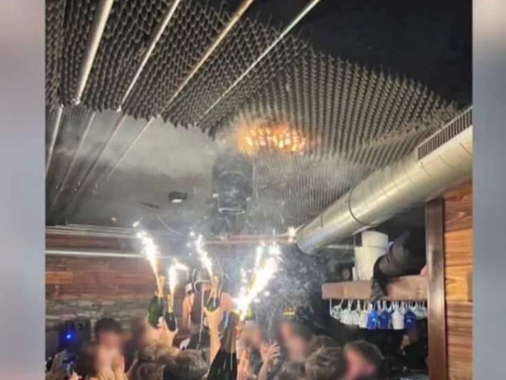 Κραν Μοντανά: Τα πρώτα δευτερόλεπτα της φονικής πυρκαγιάς (εικόνα)