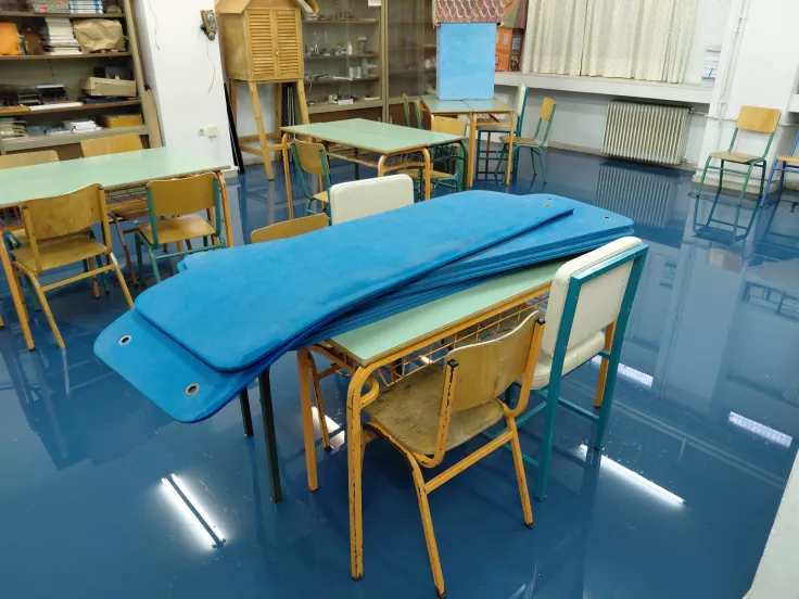 Βύρωνας: Πλημμύρισαν τάξεις στο 5ο και 11ο Δημοτικό Σχολείο (εικόνες) 