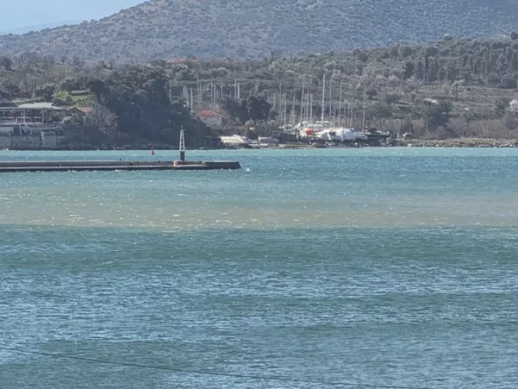 Καφέ κηλίδα - Λιμάνι Βόλος