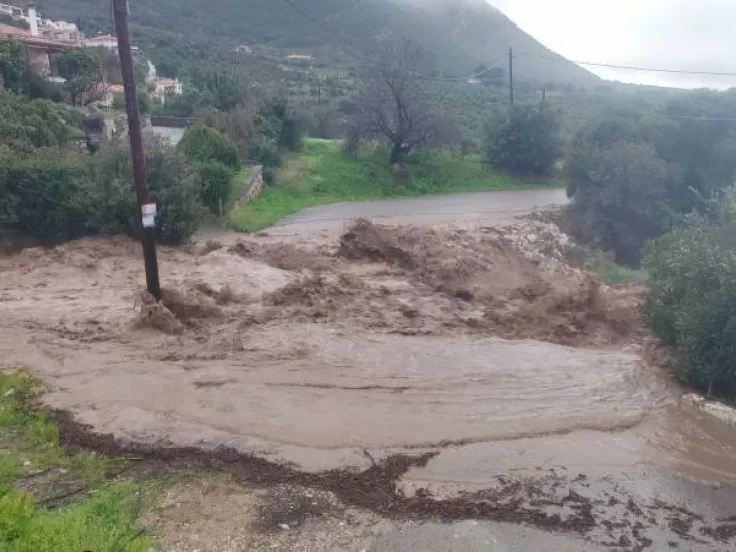 Κακοκαιρία: Ήχησε το 112 στην Τριφυλία Μεσσηνίας - Εκκενώθηκαν σχολεία στον Πύργο