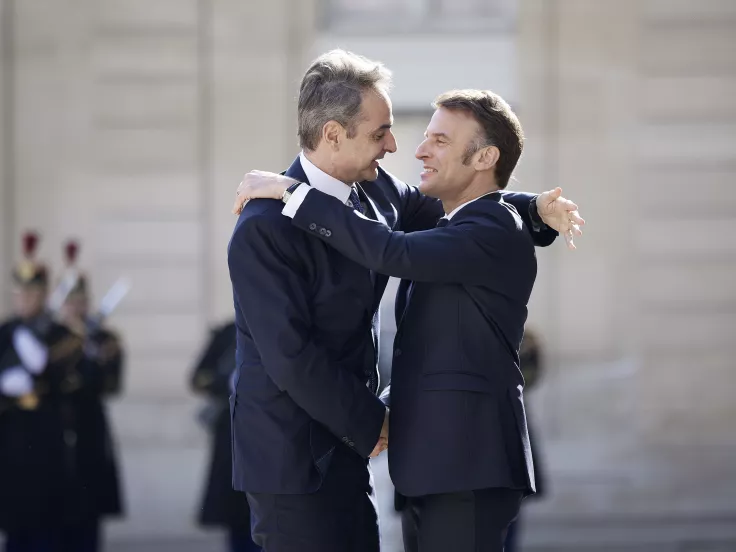 Μητσοτάκης Μακρόν