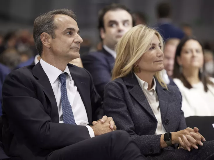 Μαρέβα Γκραμπόφσκι - Κυριάκος Μητσοτάκης